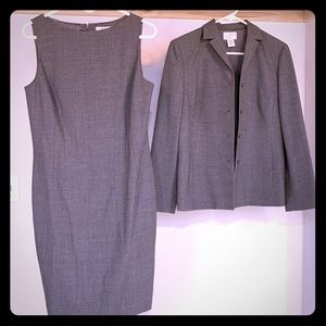 3 piece suit (dress, blazer, pants) LOFT
